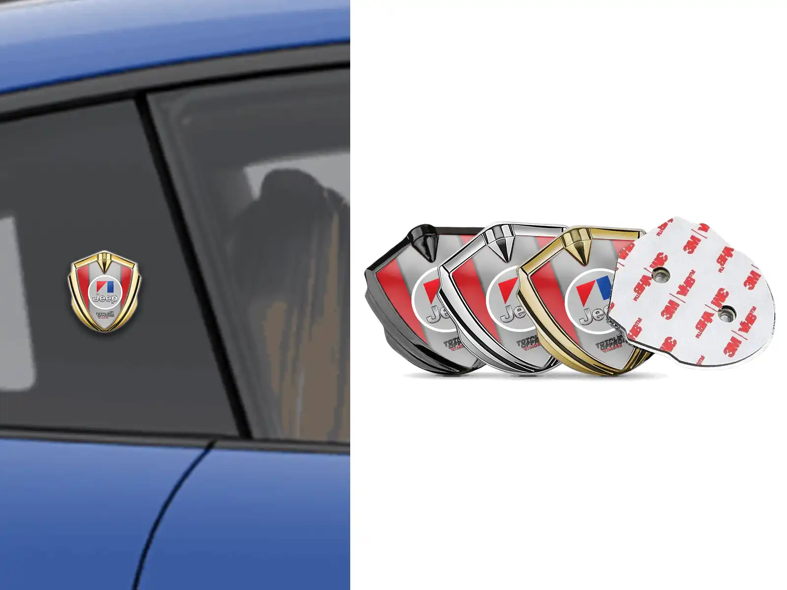 Jeep Cupolato Emblema Badge Disegno Max Robusto
